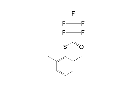 2,6-Dimethylbenzenethiol, S-pentafluoropropionyl-