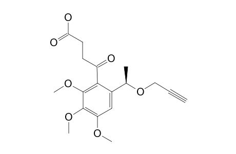 (1''R)-4-OXO-4-[2,3,4-TRIMETHOXY-6-[1-(PROP-2-YNYLOXY)-ETHYL]-PHENYL]-BUTANOIC-ACID