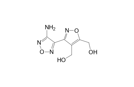 3-(4-Aminofurazan-3'-yl)-4,5-di(hydroxylmethyl)isoxazole