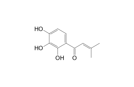 3-Methyl-1-(2,3,4-trihydroxyphenyl)-2-buten-1-one