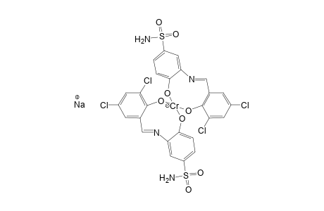 Chromate(1-), bis[N3-(3,5-dichloro-2-hydroxybenzylidene)-4-hydroxymetanilamidato(2-)]-