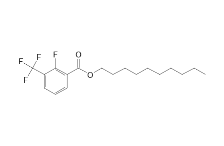 2-Fluoro-3-trifluoromethylbenzoic acid, decyl ester