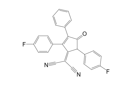 Propanedinitrile, [2,5-bis(4-fluorophenyl)-4-oxo-3-phenyl-2-cyclopenten-1-ylidene]-