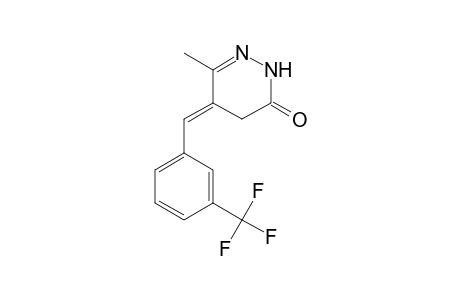 (4E)-3-methyl-4-[3-(trifluoromethyl)benzylidene]-1H-pyridazin-6-one