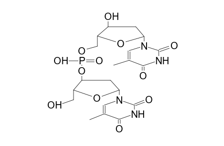 5'-(DEOXYTHYMID-3-YLOXYPHOSPHORYL)DEOXYTHYMIDINE
