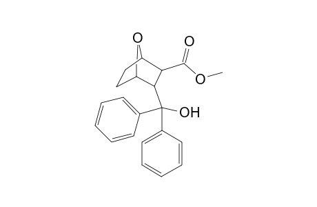 Methyl 3-exo-{hydroxy(diphenyl)methyl]-7-oxabicyclo[2.2.1]heptane-2-endo-carboxylate