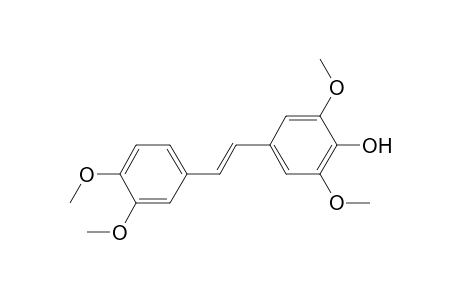 4-Hydroxy-3,3',4',5-tetramethoxystilbene