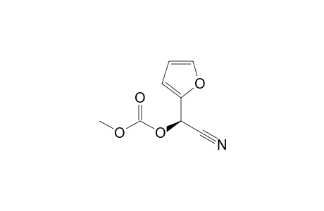 (R)-2-(Methoxycarbonyloxy)-2-(furyl)acetonitrile