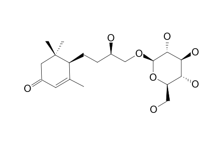SEDUMOSIDE-H;SARMENTOL-H-10-O-BETA-D-GLUCOPYRANOSIDE