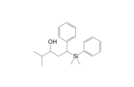 (3RS,5RS)-5-Dimethyl(phenyl)silyl-2-methyl-5-phenylpentan-3-ol