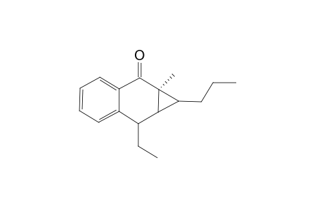 5-Ethyl-7-methyl-1-propyl-3,4-benzobicyclo[4.1.0]hept-3-en-2-one