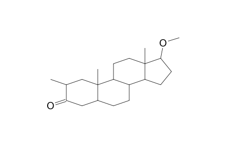 17b-Methoxy-2b-methyl-5a-androstan-3-one