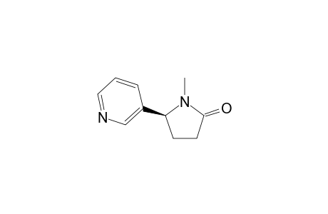 2-Pyrrolidinone 1-methyl-5-(3-pyridinyl)- (S)