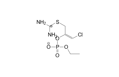 (1-ISOTHIURONIOMETHYL-2-CHLOROETHENYL)ETHYLPHOSPHATE