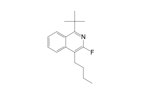 4-BUTYL-1-TERT.-BUTYL-3-FLUOROISOQUINOLINE