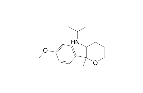 2-(4-Methoxyphenyl)-2-methyl-N-propan-2-yl-3-oxanamine