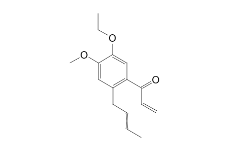 1-[(2-Butenyl)-5-ethoxy-4-methoxy]phenyl vinyl ketone