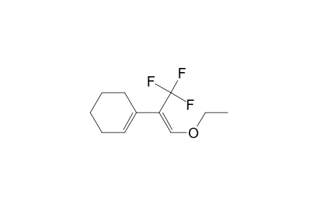 1-[(Z)-1-ethoxy-3,3,3-trifluoroprop-1-en-2-yl]cyclohexene