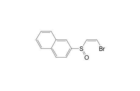 (Z)-2-((2-Bromoethenyl)sulfinyl)naphthalene