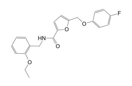 N-(2-ethoxybenzyl)-5-[(4-fluorophenoxy)methyl]-2-furamide