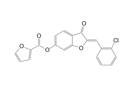 2-furancarboxylic acid, (2Z)-2-[(2-chlorophenyl)methylene]-2,3-dihydro-3-oxobenzofuranyl ester