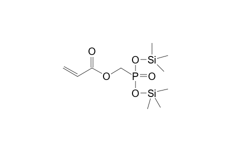 Acrylic phosphonic acid, bis(trimethylsilyl) ester