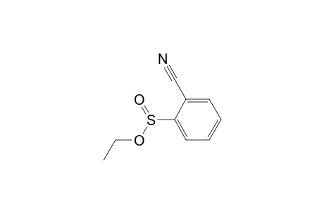 Ethyl 2-cyanobenzenesulfinate