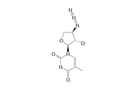 1-(3'-AZIDO-3'-DEOXY-ALPHA-L-THREO-FURANOSYL)-THYMINE