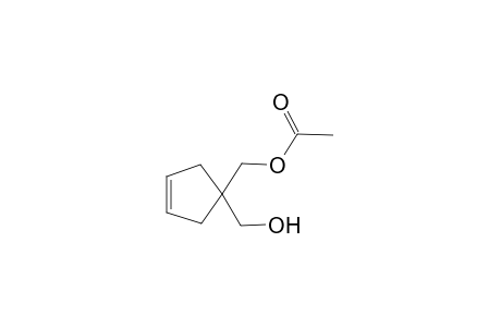 (1-(Hydroxymethyl)cyclopent-3-en-1-yl)methyl acetate