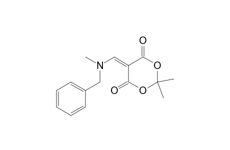 1,3-Dioxane-4,6-dione, 2,2-dimethyl-5-[[methyl(phenylmethyl)amino]me thylene]-