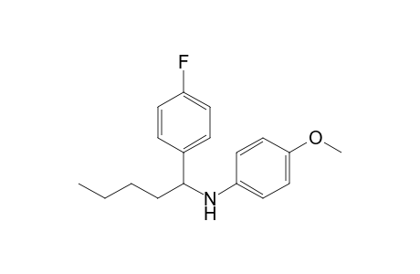 N-[1-(4-Fluorophenyl)pentyl]-N-(4-methoxyphenyl)amine