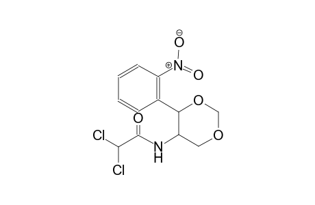 2,2-dichloro-N-[4-(2-nitrophenyl)-1,3-dioxan-5-yl]acetamide
