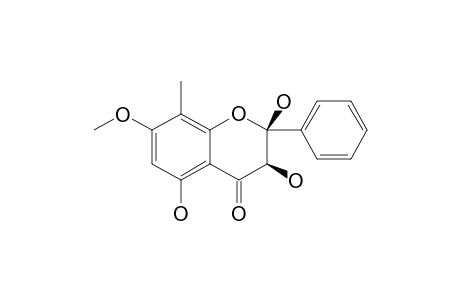 CIS-2,3,5-TRIHYDROXY-8-METHYL-7-METHOXY-FLAVANONE