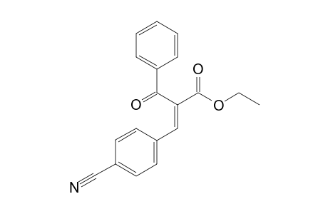 Ethyl 2-benzoyl-3-(4-cyanophenyl)acrylate
