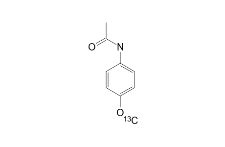 Methacetin-(methoxy-13C)