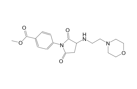benzoic acid, 4-[3-[[2-(4-morpholinyl)ethyl]amino]-2,5-dioxo-1-pyrrolidinyl]-, methyl ester