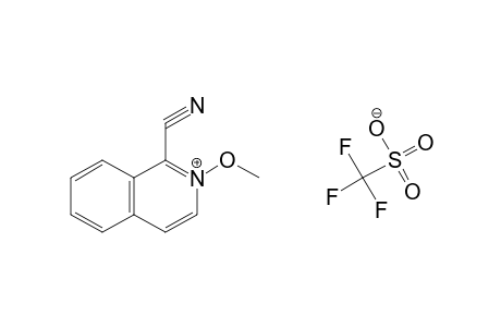 1-CYANO-N-METHOXY-ISOQUINOLINIUM TRIFLUOROMETHANESULPHONATE