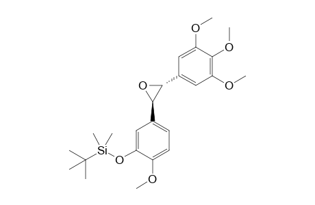 tert-Butyl-{2-methoxy-5-[(2R,3R)-3-(3,4,5-trimethoxy-phenyl)-oxiranyl]-phenoxy}-dimethyl-silane