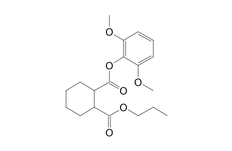 1,2-Cyclohexanedicarboxylic acid, 2,6-dimethoxyphenyl propyl ester