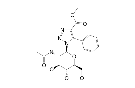 1-(2-ACETAMIDO-2-DEOXY-BETA-D-GLUCOPYRANOSYL)-4-METHOXYCARBONYL-5-PHENYL-1H-1,2,3-TRIAZOLE