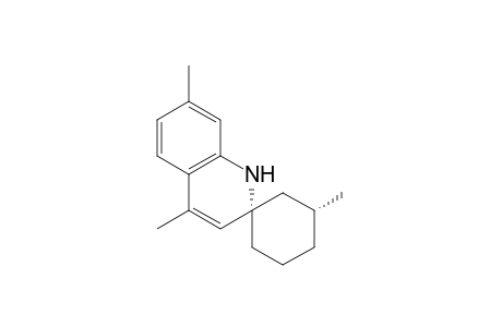 (1S,3R)-3,4',7'-Trimethylspiro[cyclohexane-1,2'-(1'H)-quinoline]