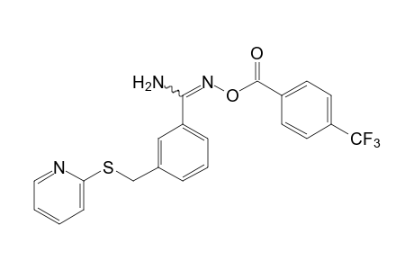 alpha-[(2-pyridyl)thio]-O-(alpha,alpha,alpha-trifluoro-p-toluoyl)-m-toluamidoxime