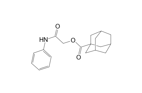 1-Adamantyl-2-oxo-(phenylamino)ethyl ester