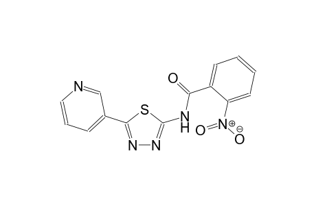 2-nitro-N-[5-(3-pyridinyl)-1,3,4-thiadiazol-2-yl]benzamide