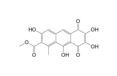 Methyl 3,6,7,9-tetrahydroxy-1-methyl-5,8-dioxo-5,8-dihydroanthracene-2-carboxylate