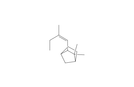 Bicyclo[2.2.1]heptane, 2,2-dimethyl-3-(2-methyl-1-butenyl)-, endo-