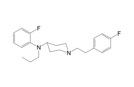 N-2-Fluorophenyl-1-[2-(4-fluorophenyl)ethyl]-N-propylpiperidin-4-amine