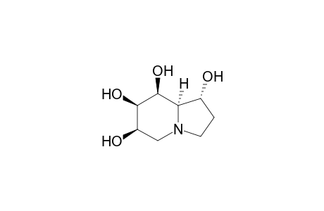 (1R,6R,7R,8S,8aR)-1,6,7,8-Tetrahydroxyindolizidine[(-)-1,6,8-triepicastanospermine]