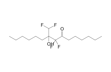 8,8-Difluoro-9-difluoromethyl-9-hydroxy-7-pentadecanone