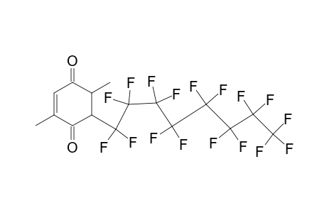 2,5-Dimethyl-6-(perfluorooctyl)-2-cyclohexene-1,4-dione